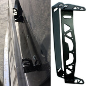 Creative Personality Περιστρεφόμενο πλαίσιο πινακίδας κυκλοφορίας Αξεσουάρ αυτοκινήτου Τροποποίηση προμήθειες Θήκη πινακίδας κυκλοφορίας από κράμα αλουμινίου