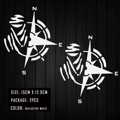 Αυτοκόλλητα ρεζερβουάρ μοτοσικλέτας Κράνος MOTO Reflective Decal Αξεσουάρ για BMW S1000RR F900R R1250gs GS 1200 R 1250 R1200gs S1000r