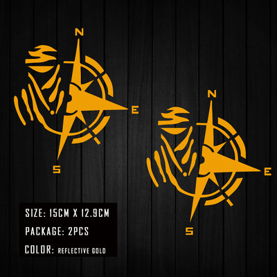 Αυτοκόλλητα ρεζερβουάρ μοτοσικλέτας Κράνος MOTO Reflective Decal Αξεσουάρ για BMW S1000RR F900R R1250gs GS 1200 R 1250 R1200gs S1000r