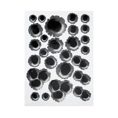 Autocolante personalizate 3D pentru mașină cu gaură de glonț, decalcar lateral pentru bara de protecție creativă, zgârietură amuzantă, modă, 2024