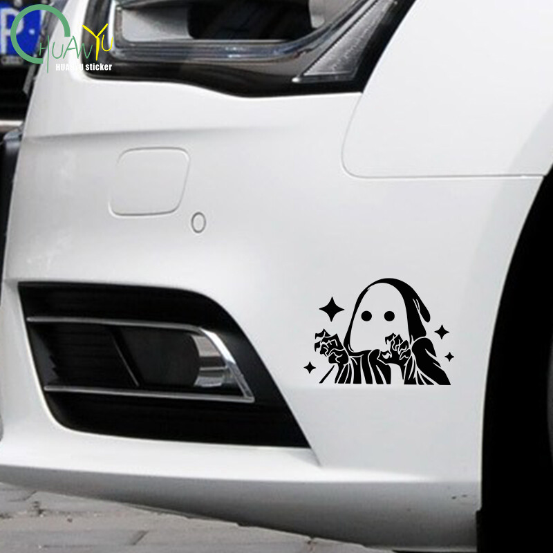 REAPER PEEKER Slatke anime naljepnice za automobile Urezane vinilne naljepnice za automobilski prozor, branik, vjetrobransko staklo, ukrasni dodaci za automobile za Audi BMW