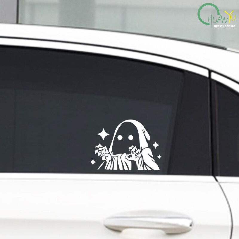 REAPER PEEKER Slatke anime naljepnice za automobile Urezane vinilne naljepnice za automobilski prozor, branik, vjetrobransko staklo, ukrasni dodaci za automobile za Audi BMW