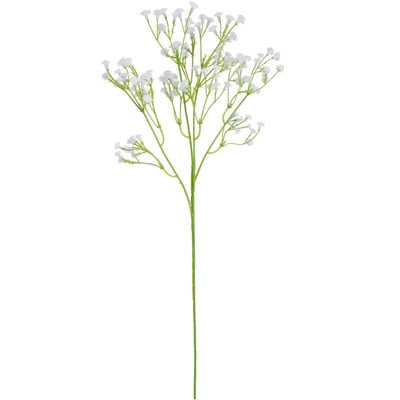 108 Κεφάλια Λευκά Μωρά Αναπνοή Τεχνητά Λουλούδια Γαμήλια DIY Μπουκέτο 60 εκ. Διακόσμηση Σύνθεση Πλαστικό ψεύτικο λουλούδι Διακόσμηση σπιτιού