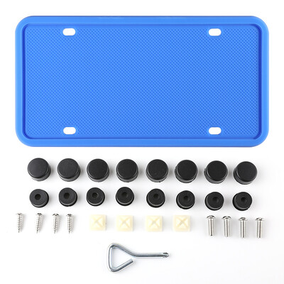 Πλαίσιο πινακίδας κυκλοφορίας σιλικόνης, GM American Cars Μαύρος βραχίονας πλαισίου πινακίδας κυκλοφορίας Αντισκωριακός, Αντι-ήχος, Ανταλλακτικά Αυτοκινήτων Αδιάβροχα