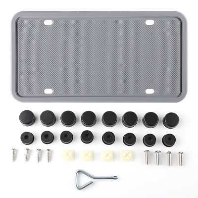 Πλαίσιο πινακίδας κυκλοφορίας σιλικόνης, GM American Cars Μαύρος βραχίονας πλαισίου πινακίδας κυκλοφορίας Αντισκωριακός, Αντι-ήχος, Ανταλλακτικά Αυτοκινήτων Αδιάβροχα