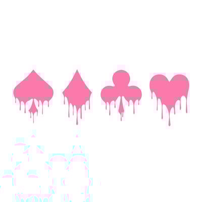 6cm*18,6CM mados klasikinio modernaus pokerio raštų lipdukai motociklo automobilio lipdukas juodas/lazerinis