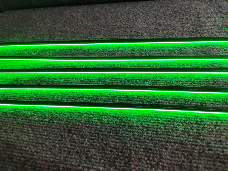 Για λωρίδα φωτός περιβάλλοντος αυτοκινήτου 64 έγχρωμες ακρυλικές ταινίες RGB πλήρους χρωμάτων Αξεσουάρ αντικατάσταση εσωτερικού αυτοκινήτου