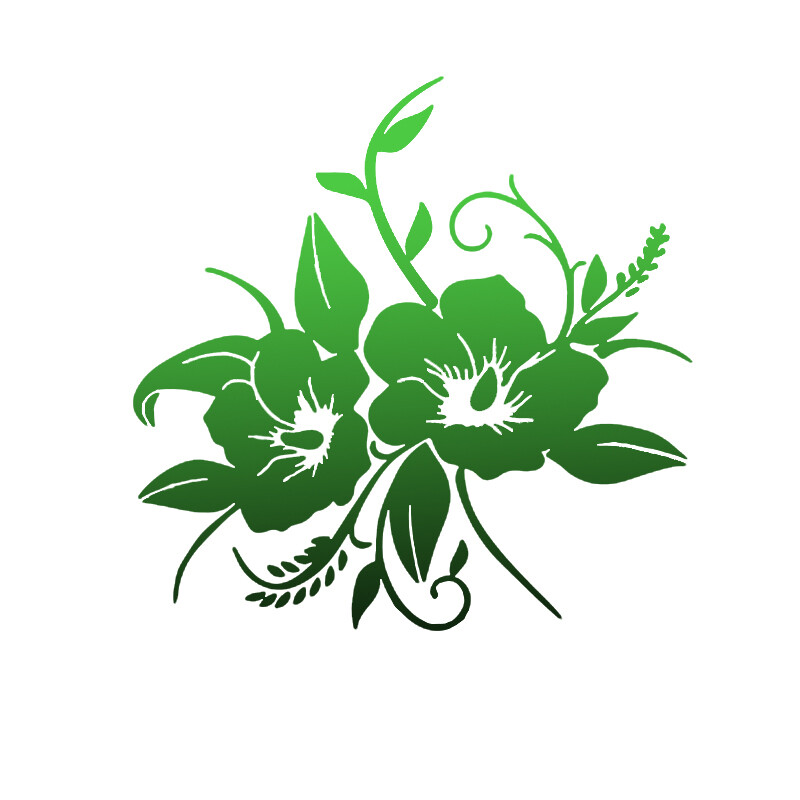 WaveHands 3D Automašīnas Uzlīme Skaista Ziedu Vinila Automašīnas Veidošana Motocikla Uzlīme Motocikla Automašīnu aksesuāru Dekorācija