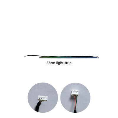 Συμφωνικά εξαρτήματα φωτός περιβάλλοντος / σερπαντίνα ουράνιο τόξο 3 ακίδες, 3 καλώδια