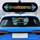 G069 Dizajn automobila Funny BassBoosted Bass Boosted Automobilske vinilne naljepnice Naljepnice za karoseriju PVC rezbarene vinilne naljepnice Dodatak za automobil
