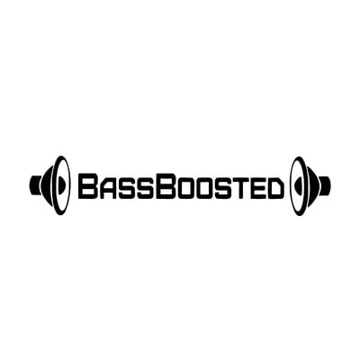 G069 Dizajn automobila Funny BassBoosted Bass Boosted Automobilske vinilne naljepnice Naljepnice za karoseriju PVC rezbarene vinilne naljepnice Dodatak za automobil