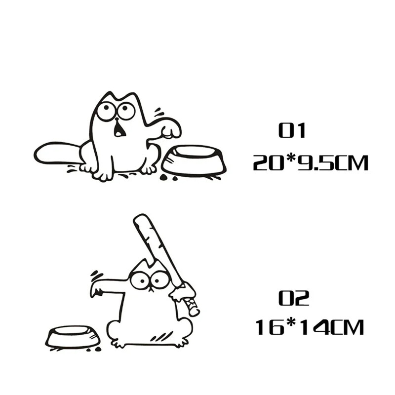 Autocolante și decalcomanii pentru capac de combustibil cu desene animate cu stil de mașină Accesoriile de alimentare pentru Ford Focus 2 Volkswagen Polo Golf Skoda