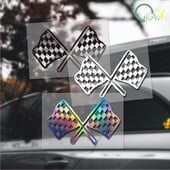 Riječne naljepnice za automobile Kreativne KEEP CALM And RACE ON Trkaće vinilne naljepnice Dodaci za automobile jdm