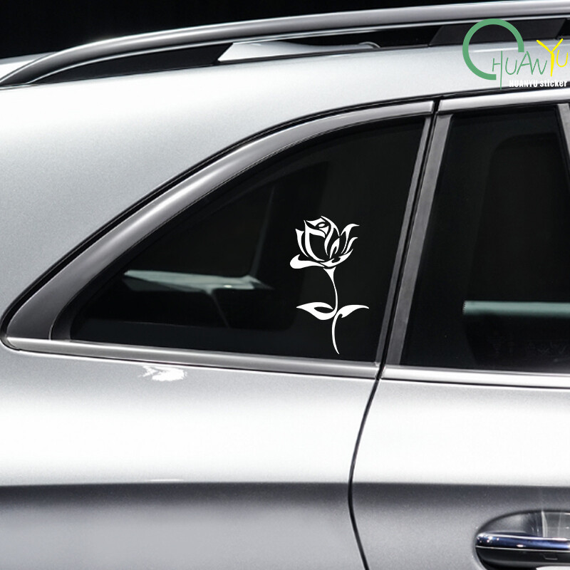 Prekrasna Vinilna naljepnica A Rose Dead Naljepnica za automobil Vodootporni automobilski dekori za stražnji prozor odbojnika kamiona za prijenosno računalo