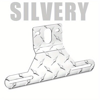 Aliuminio lydinio sunkvežimio priekaba, kemperis, valstybinio numerio ženklo laikiklis.