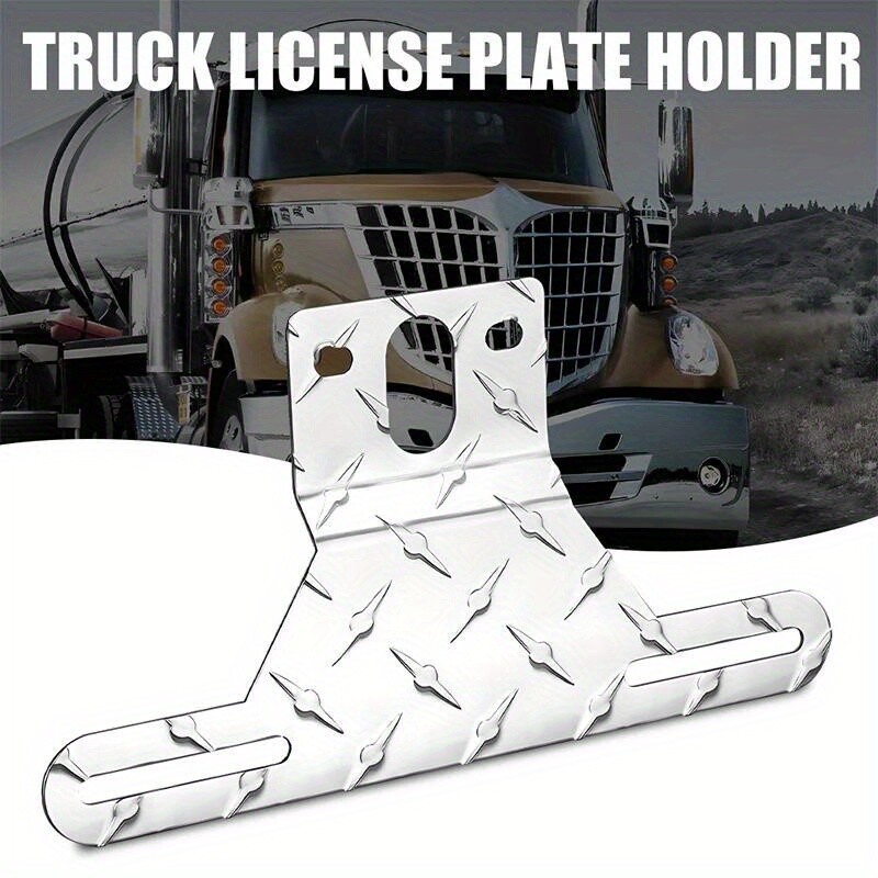 Aliuminio lydinio sunkvežimio priekaba, kemperis, valstybinio numerio ženklo laikiklis.