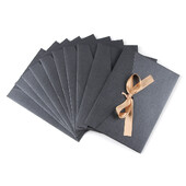 10 vnt. vokas su lankelio juostele Kūrybiški daugiaspalviai sveikinimo atvirukų maišeliai Perlamutrinio popieriaus vokas Vestuvių kvietimo atvirukų maišelis Dovana