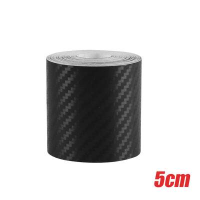 Въглеродни влакна Стикер за кола Направи си сам Паста Защитна лента Автоматично странично огледало на прага на вратата Лента против надраскване Водоустойчиво защитно фолио