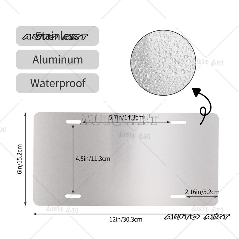 Personalized Sausage Dog πινακίδα Dachshund Διακοσμητικό Αυτοκίνητο Μπροστινή πινακίδα Αλουμινίου Μεταλλική πινακίδα Vanity Tag 6 x 12 ιντσών