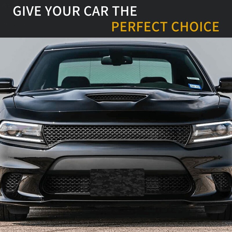 Camo Camouflage besiūlių raštų valstybinis numerio ženklas armijos taktinis dekoratyvinis automobilio priekinis numerio ženklas aliuminio metalinis ženklas