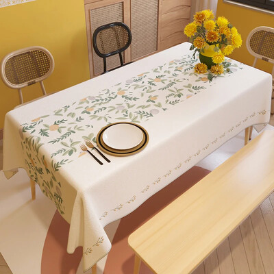 Šiaurės šalių namų stačiakampės staltiesės, skirtos stalo dekoravimui, Bohemian vandeniui atsparios dėmės Nappe De Table Table Cover Tapete