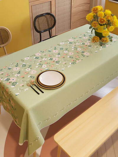 Šiaurės šalių namų stačiakampės staltiesės, skirtos stalo dekoravimui, Bohemian vandeniui atsparios dėmės Nappe De Table Table Cover Tapete