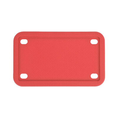 Silikono motociklo valstybinio numerio ženklo rėmas yra daugiaspalvis, taikomas pagal Jungtinių Valstijų taisykles