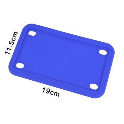 Silikono motociklo valstybinio numerio ženklo rėmas yra daugiaspalvis, taikomas pagal Jungtinių Valstijų taisykles