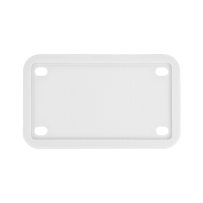 Silikono motociklo valstybinio numerio ženklo rėmas yra daugiaspalvis, taikomas pagal Jungtinių Valstijų taisykles