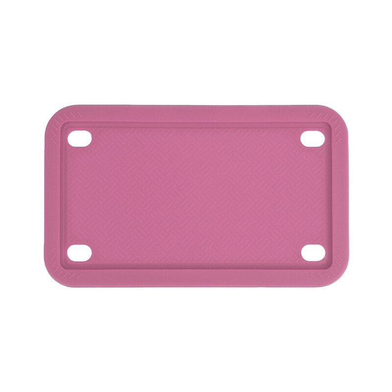 Silikono motociklo valstybinio numerio ženklo rėmas yra daugiaspalvis, taikomas pagal Jungtinių Valstijų taisykles