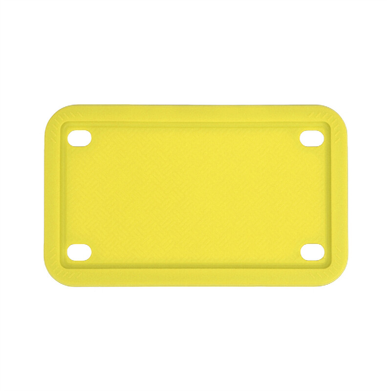 Silikono motociklo valstybinio numerio ženklo rėmas yra daugiaspalvis, taikomas pagal Jungtinių Valstijų taisykles