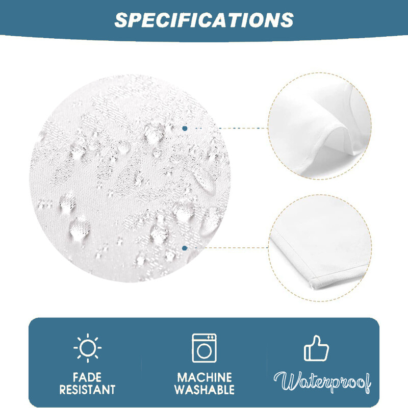 Τραπεζομάντηλο Τραπεζομάντιλο Παραλληλόγραμμο Απλού Στυλ Μπλε Λευκό Γκρι καρό Τραπεζομάντιλο Εσωτερικού εξωτερικού χώρου Διακόσμηση τραπεζομάντιλο κουζίνας