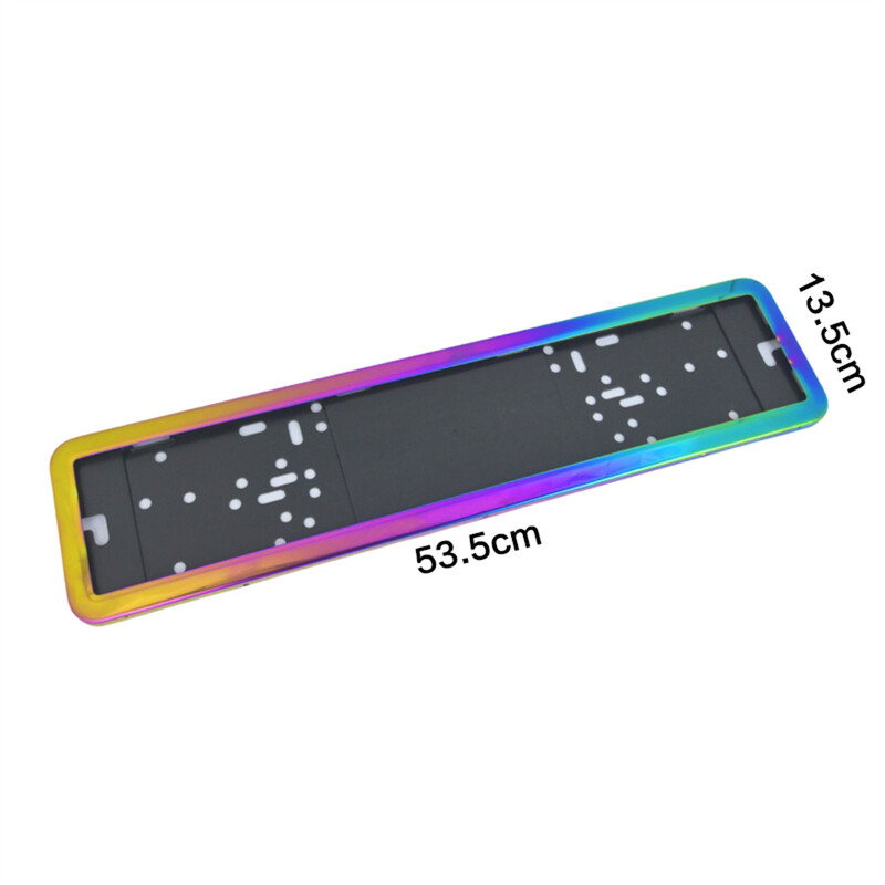 Kromirani držač registarske pločice, okvirni držač registarske pločice, držač registarske pločice automobila, držač registarske pločice za prikolicu