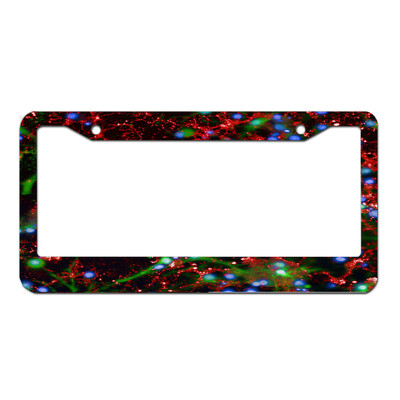 rozsdamentes acél egyedi személyre szabott rendszámkeret saját szöveggel férfiaknak női autótábla dekoráció 1db