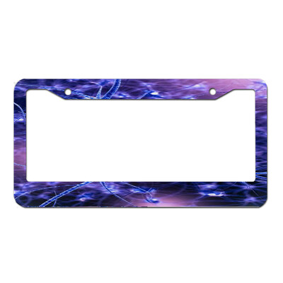 rozsdamentes acél egyedi személyre szabott rendszámkeret saját szöveggel férfiaknak női autótábla dekoráció 1db