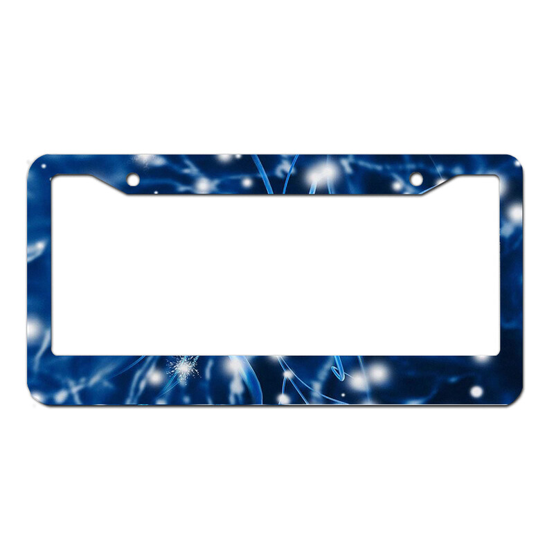 rozsdamentes acél egyedi személyre szabott rendszámkeret saját szöveggel férfiaknak női autótábla dekoráció 1db