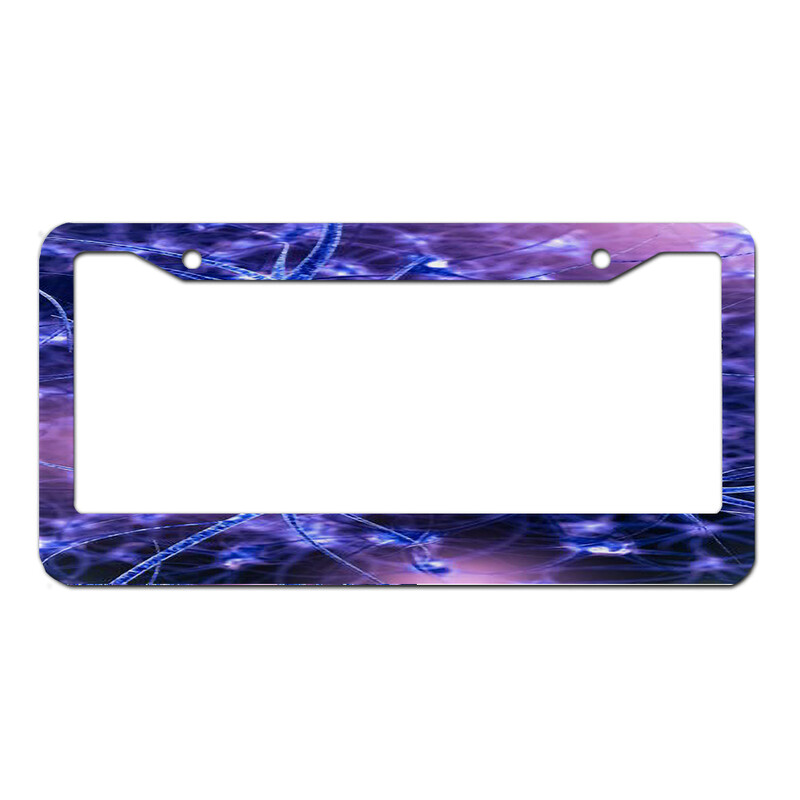 rozsdamentes acél egyedi személyre szabott rendszámkeret saját szöveggel férfiaknak női autótábla dekoráció 1db