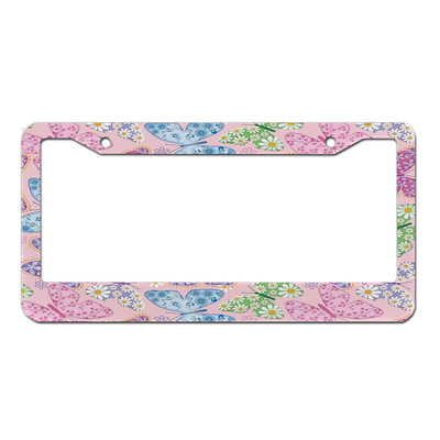 1 db alumínium ötvözet autódísz rendszámtábla vázra az Egyesült Államokban, Kanadában, Mexikóban