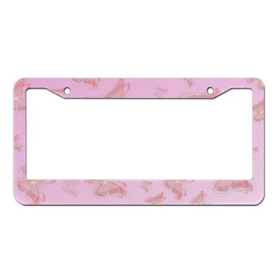 1 db alumínium ötvözet autódísz rendszámtábla vázra az Egyesült Államokban, Kanadában, Mexikóban