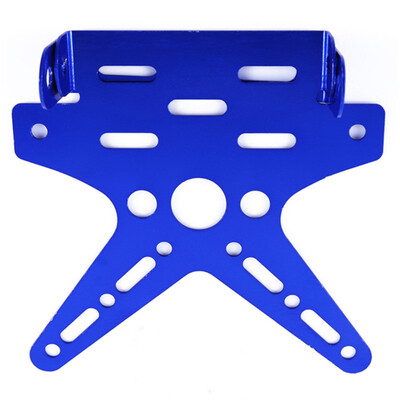 Univerzálny hliníkový nastaviteľný otočný držiak rámu ŠPZ, pevné rámy ŠPZ, číslo rámu, Power Racing