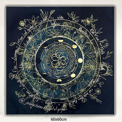 Grand Tableau Reading Mat With Lenormand Card Meaning for Beginners Συμβολικές έννοιες των The Lenormand Standard Decks Card