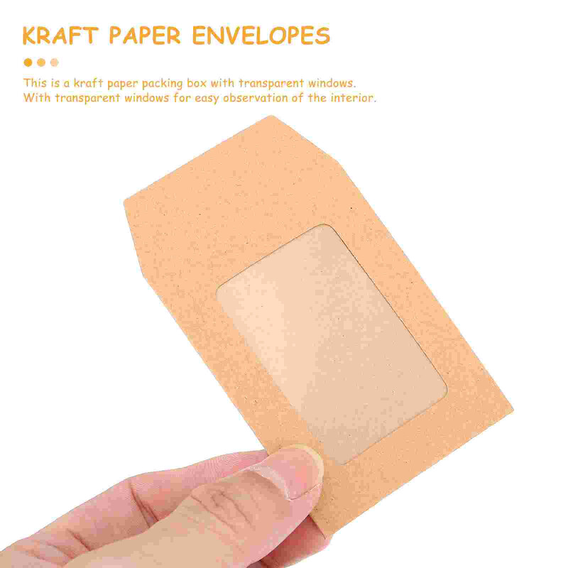 25 db Átlátszó nátronpapír önzáró ablak borítékok postai bélyegek feladása