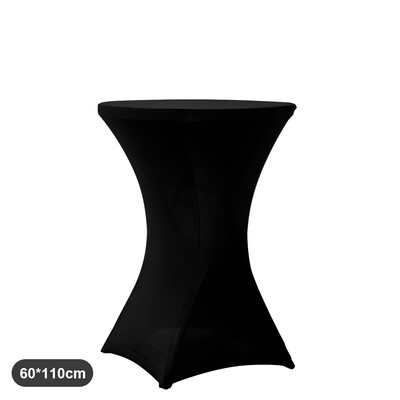 Ištempiamos staltiesės kokteilių staltiesės spandeksinis staltiesės baras Viešbučio vakarėlis Vestuvių staltiesės dekoravimas Daugiaspalvis