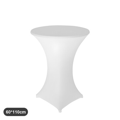 Ištempiamos staltiesės kokteilių staltiesės spandeksinis staltiesės baras Viešbučio vakarėlis Vestuvių staltiesės dekoravimas Daugiaspalvis