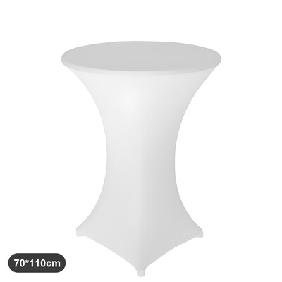 Ištempiamos staltiesės kokteilių staltiesės spandeksinis staltiesės baras Viešbučio vakarėlis Vestuvių staltiesės dekoravimas Daugiaspalvis