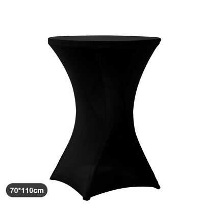 Ištempiamos staltiesės kokteilių staltiesės spandeksinis staltiesės baras Viešbučio vakarėlis Vestuvių staltiesės dekoravimas Daugiaspalvis