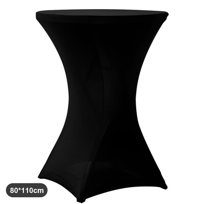 Ištempiamos staltiesės kokteilių staltiesės spandeksinis staltiesės baras Viešbučio vakarėlis Vestuvių staltiesės dekoravimas Daugiaspalvis