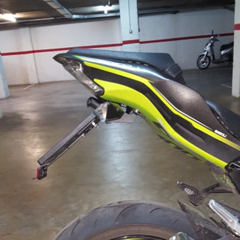 Kawasaki Z900 2017 2018 2019 2020 2021 2022-2024 hátsó farok rendszám rendszámtábla tartó motorkerékpár sárvédő eltávolító készletéhez