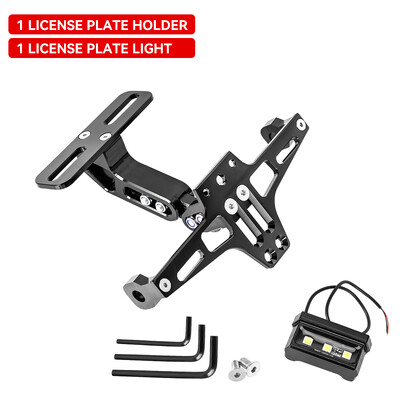 Πινακίδα μοτοσικλέτας Θήκη πινακίδας με φλας Για Yamaha MT07 Για Kawasaki Z800 Για Honda Για BMW