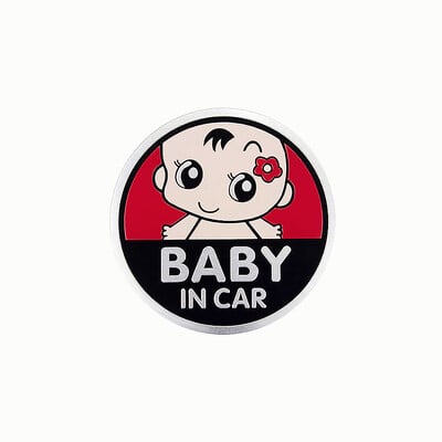 Αυτοκόλλητο 1 τεμ. Baby On Board Kid In Car Car Care Προσοχή Προειδοποίηση Ασφάλειας Αυτοκόλλητα Παράθυρο παρμπρίζ Διακόσμηση πλαϊνής πλευράς αμαξώματος Αξεσουάρ αυτοκινήτου
